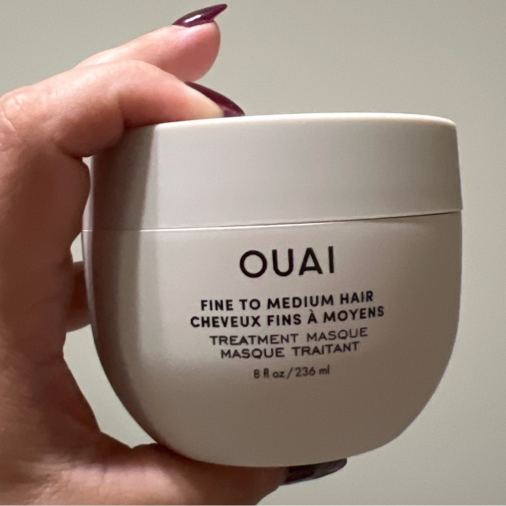 OUAI Fine to Medium Hair Treatment Masque 8 oz | NEW - Picture 3 of 3
